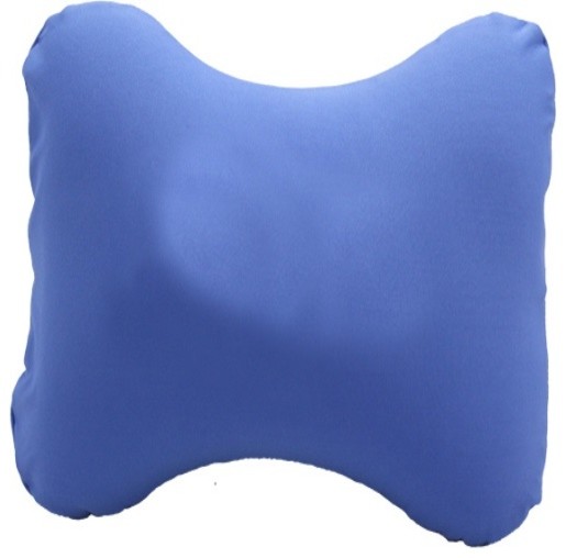 Worthy Blue Lumbar Travel Pillow - Modern - Decorative Pillows - by ergode